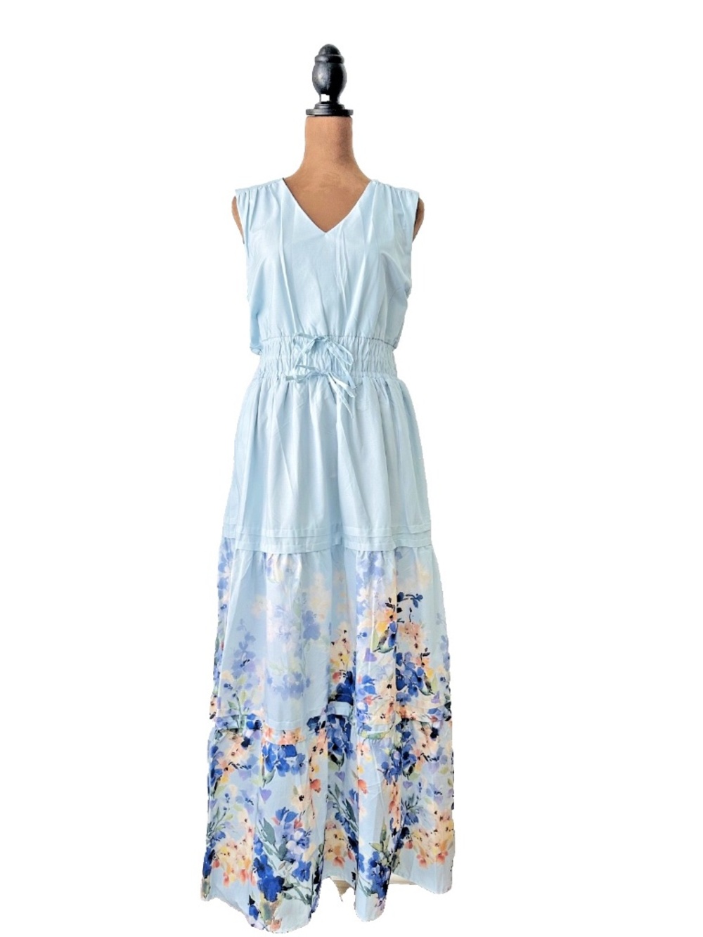 Rachel Zoe Blue Summer Floral Dress